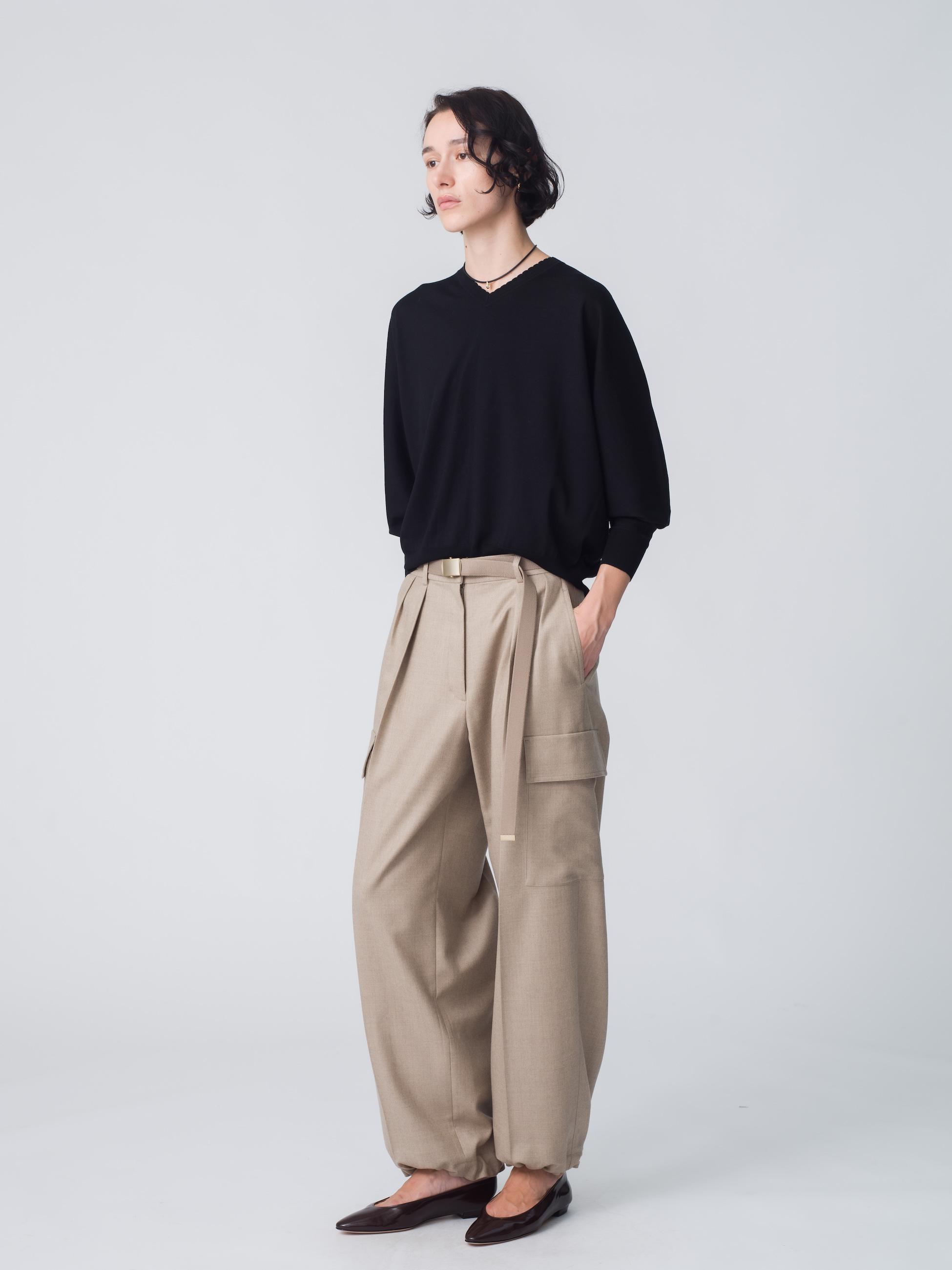 [美品]　ebure ウールジャケット　ベージュ News | ebure(エブール)